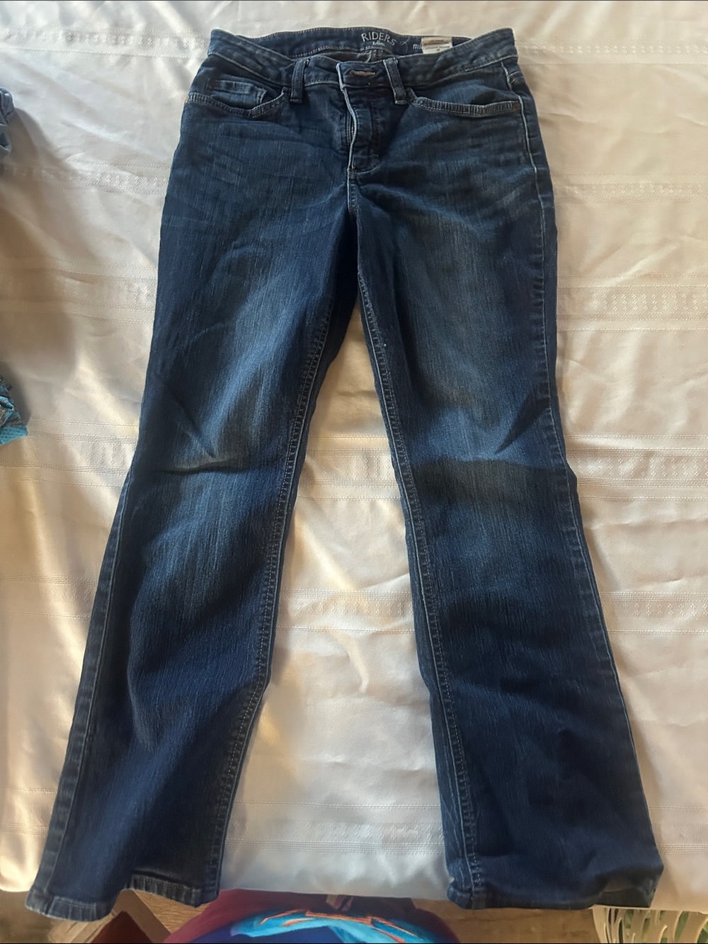 Riders by Lee Women's Dark Indigo Flare Jeans